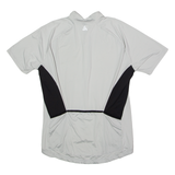 ODLO Cycling Mens Jersey Grey 1/4 Zip XL