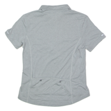 ODLO Cycling Womens Jersey Grey Collared S