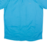 BPRO Cycling Mens Jersey Blue 1/4 Zip XL