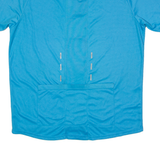 BPRO Cycling Mens Jersey Blue 1/4 Zip XL