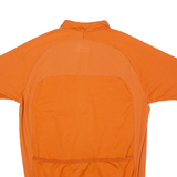 PUMA Cycling Mens Jersey Orange 1/2 Zip XL