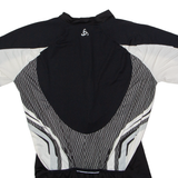 ODLO Cycling Womens Jersey Black 1/2 Zip XL