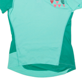 QLOOM Cycling Womens Jersey Green 1/4 Zip S