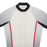 ZERORH Cycling Womens Jersey White 1/2 Zip L