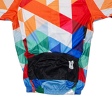 SOREA Full Zip Cycling Mens Jersey White High Neck S