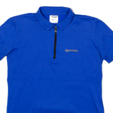 GONSO Cycling Womens Jersey Blue 90s 1/4 Zip M