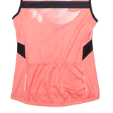 CROSSWAVE Cycling Womens Jersey Pink Sleeveless 1/2 Zip M