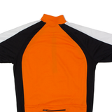 CRAFT Cycling Mens Jersey Orange 1/2 Zip M