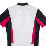 CRANE Cycling Womens Jersey White 1/4 Zip UK 10