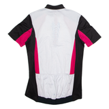 CRANE Cycling Womens Jersey White 1/4 Zip UK 10