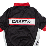 CRAFT Full Zip Cycling Mens Jersey Black High Neck S