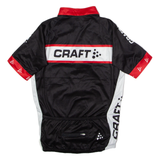 CRAFT Full Zip Cycling Mens Jersey Black High Neck S