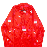 MILOTO Full Zip Cycling Womens Jersey Red Long Sleeve High Neck M