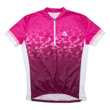 CROSSWAVE Cycling Womens Jersey Pink 1/4 Zip UK 16