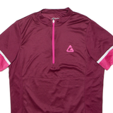 CROSSWAVE Cycling Mens Jersey Maroon 1/4 Zip XL