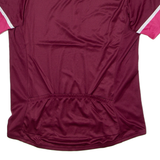 CROSSWAVE Cycling Mens Jersey Maroon 1/4 Zip XL