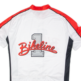 CUORE Cycling Mens Jersey White 1/2 Zip XL