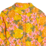 GASSES Womens Jacket Yellow Crazy Pattern M