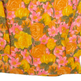 GASSES Womens Jacket Yellow Crazy Pattern M