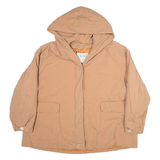 LAUREL Mens Jacket Brown Hooded M