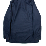 JACK WOLFSKIN Womens Rain Coat Blue Hooded M