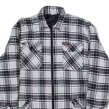 CANYON Mens Lumberjack Jacket Black Check M