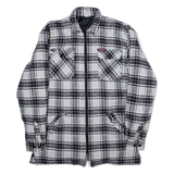 CANYON Mens Lumberjack Jacket Black Check M