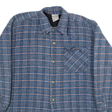 TEXSTAR Mens Lumberjack Jacket Blue Check M
