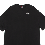 THE NORTH FACE Mens T-Shirt Black Crewneck S