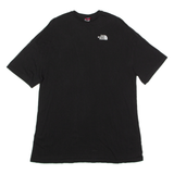 THE NORTH FACE Mens T-Shirt Black Crewneck S