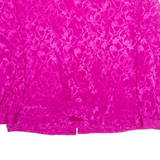 LAURA AND JAYNE Womens Blouse Shirt Pink Long Sleeve Floral M