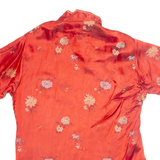PEONY Womens Printed Blouse Red Floral S