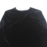 GILLIGAN O ' MALLEY Womens Blouse Black Long Sleeve 90s L