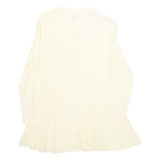 MISS HE Womens Shirt Yellow Long Sleeve M