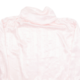 JULIETTA Womens Printed Shirt Pink Collared Long Sleeve Crazy Pattern M