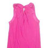 BANANA REPUBLIC Womens Vest Pink Sleeveless M