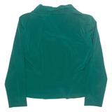 LINDSEY SCOTT Womens Shirt Green Collared Long Sleeve M