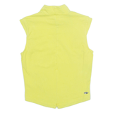 ADIDAS Womens Vest Green High Neck Sleeveless UK 12
