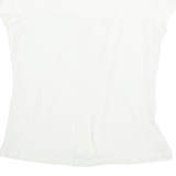 MADISON Womens Blouse White Silk M