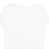 MADISON Womens Blouse White Silk M