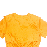CHRISTIE & JILL Womens Blouse Orange Collared M