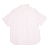 CHRISTOPHER & BANKS Womens Shirt Pink Collared L
