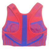 NIKE Womens Sports Vest Blue Sleeveless Crazy Pattern S