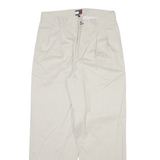 TOMMY HILFIGER Mens Trousers Grey Relaxed Straight W31 L30