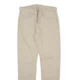 LEVI'S 522 Mens Trousers Beige Regular Straight W29 L32