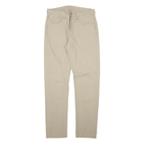LEVI'S 522 Mens Trousers Beige Regular Straight W29 L32