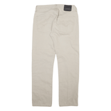 LEVI'S 513 Mens Trousers Grey Slim Straight W31 L30