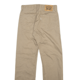 LEVI'S 505 Mens Trousers Beige Regular Straight W29 L30