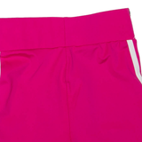ADIDAS Womens Sports Shorts Pink Slim UK 4 W22