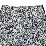 CARHARTT Mens Cargo Shorts Black Crazy Pattern L W36